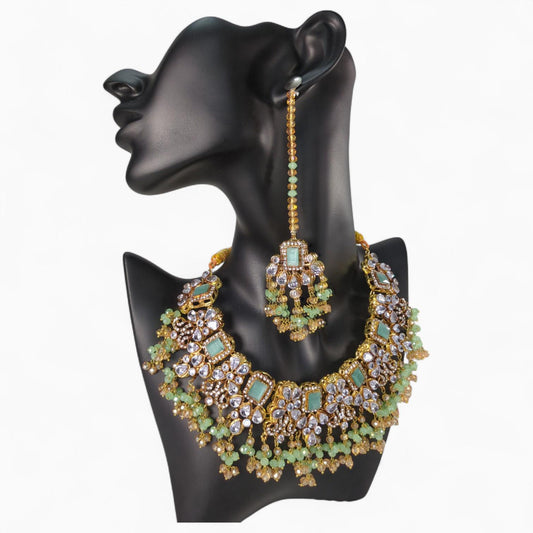Traditional Jewellery Set Handmade with Gold Plating