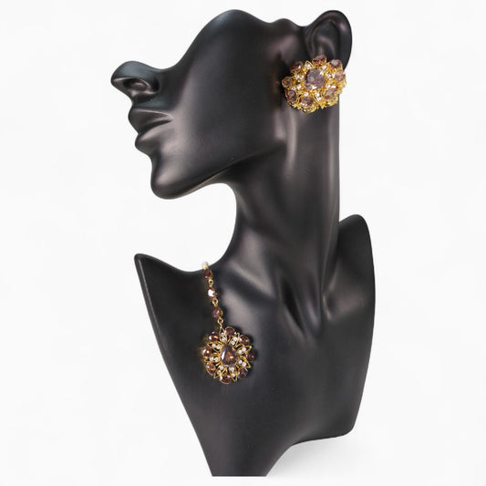 Handmade Earrings and Bindi