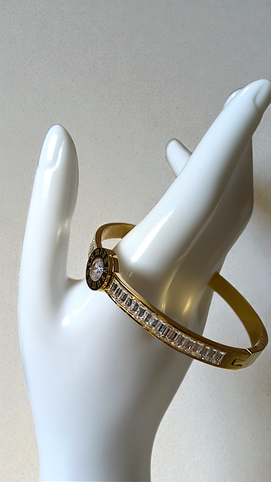 Imperial Time Crystal Bangle