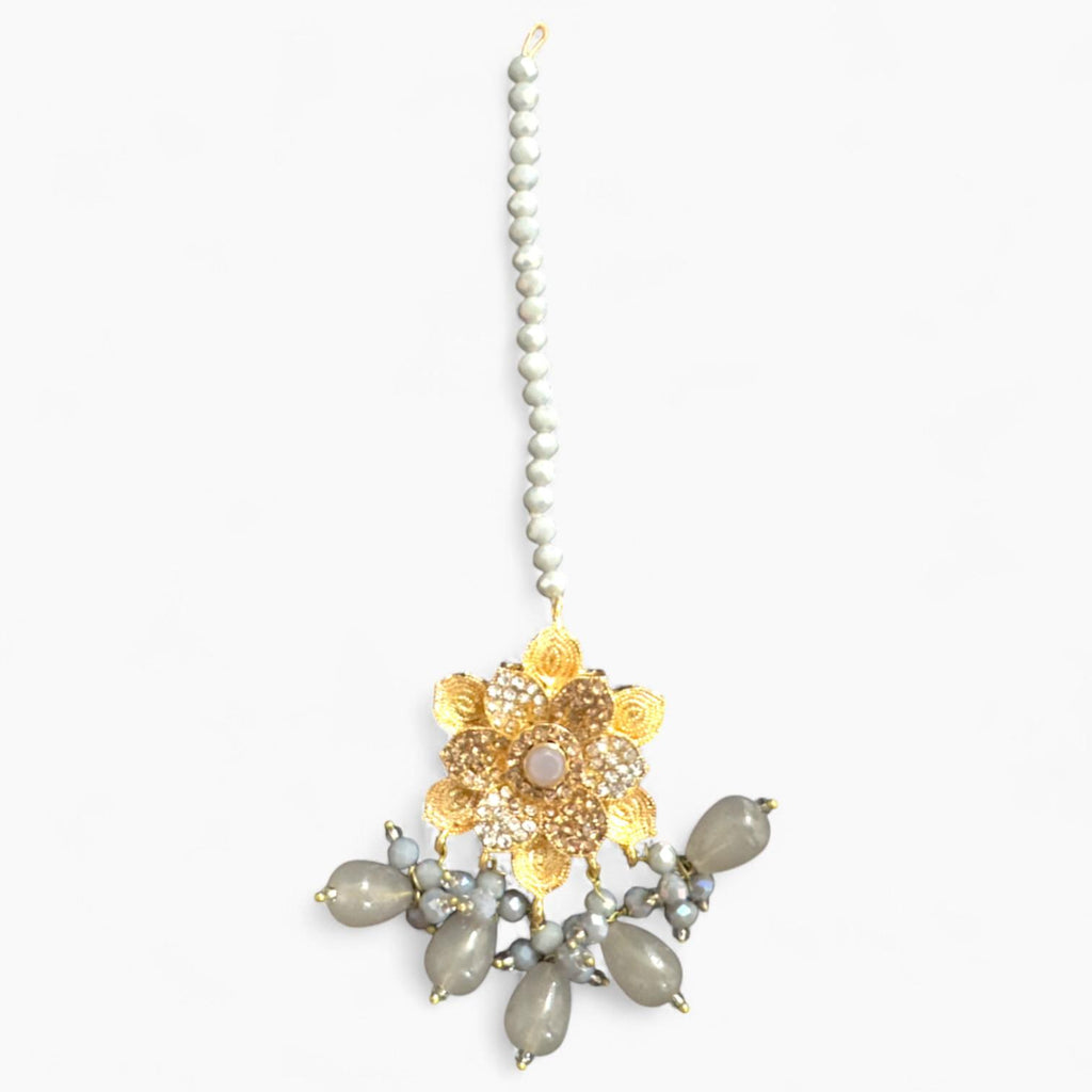 3D Jewellery Set in Golden & Silver Colours