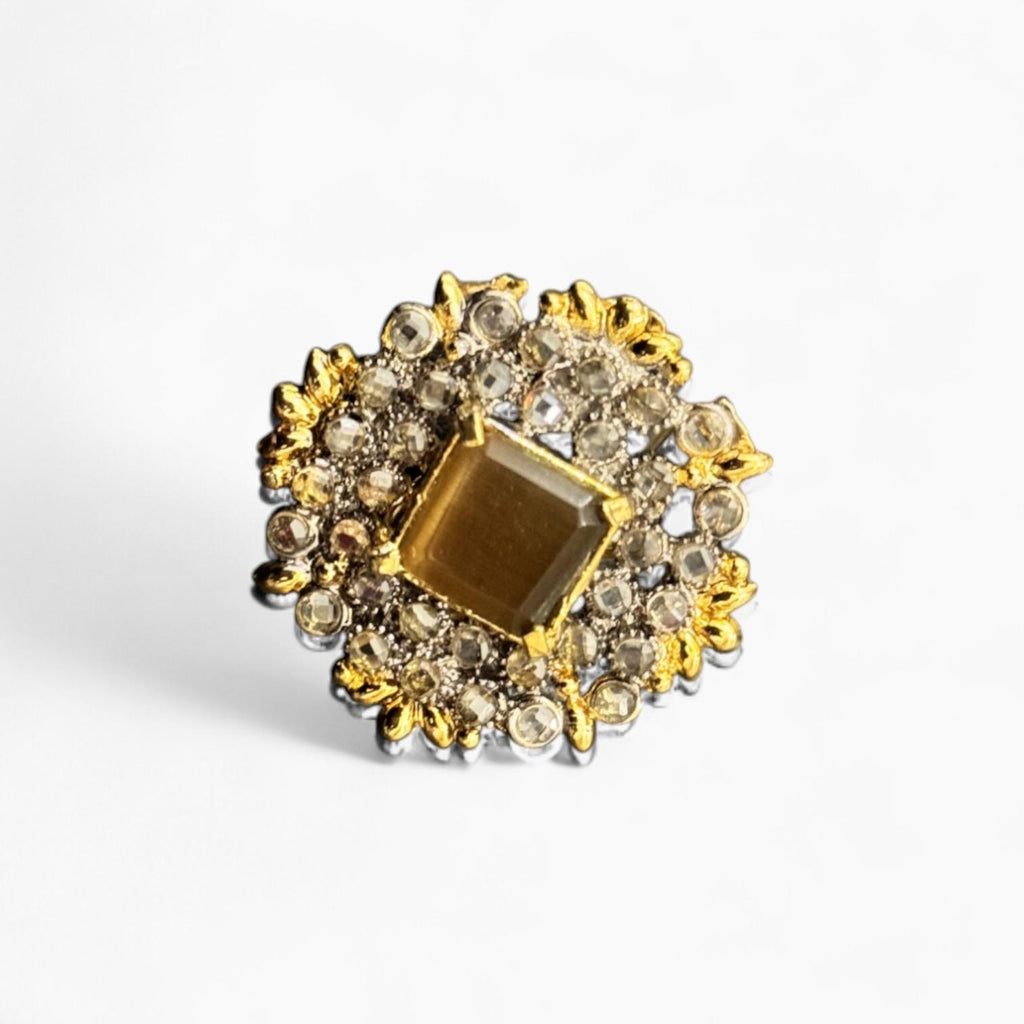 Tradionals Brown Necklace Set with Matching Earrings