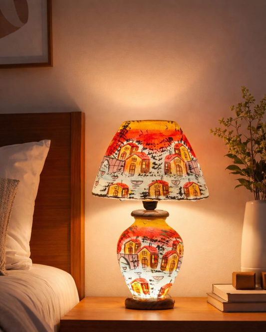 Handcrafted Table Lamp: Whirling Dervish