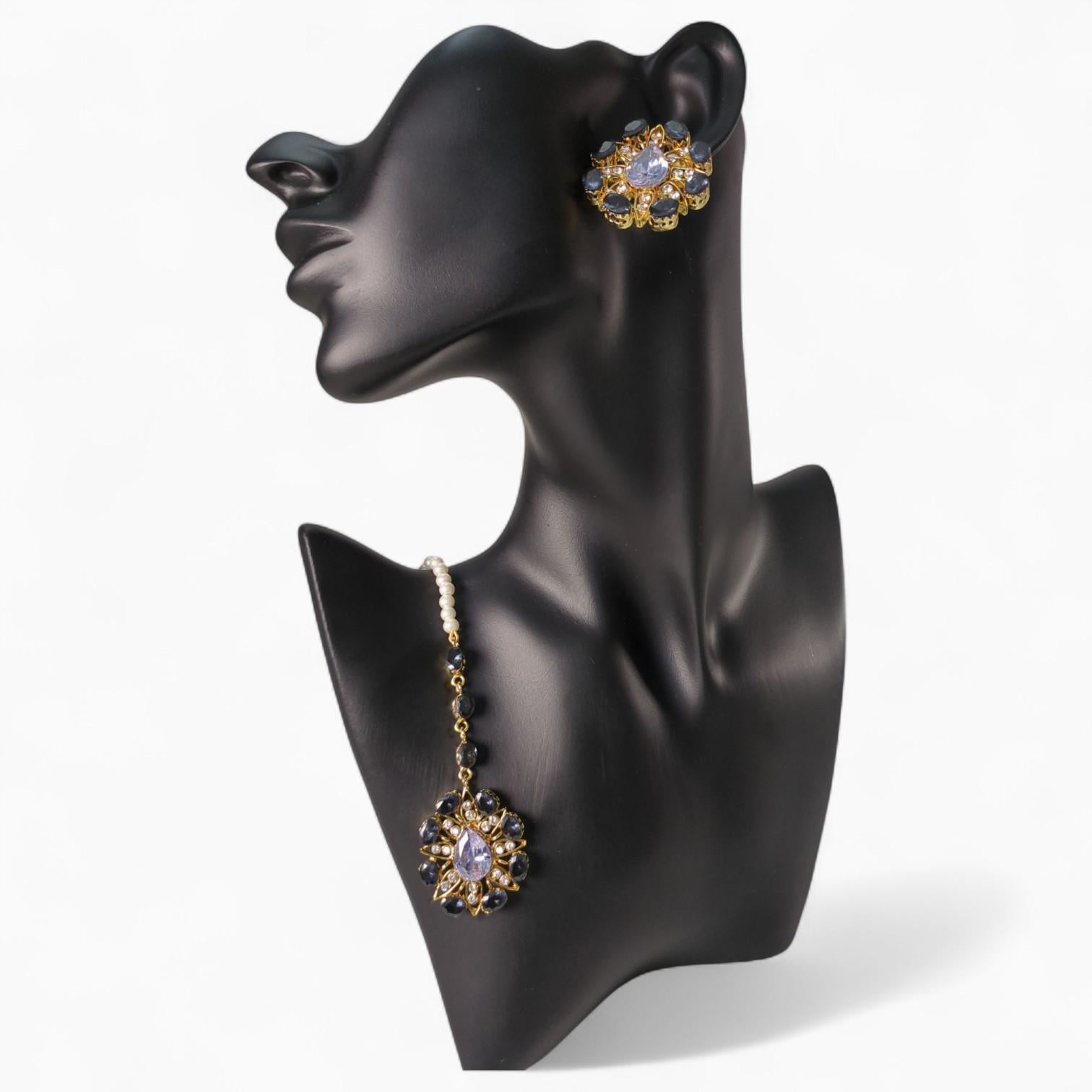 Handmade Earrings and Bindi