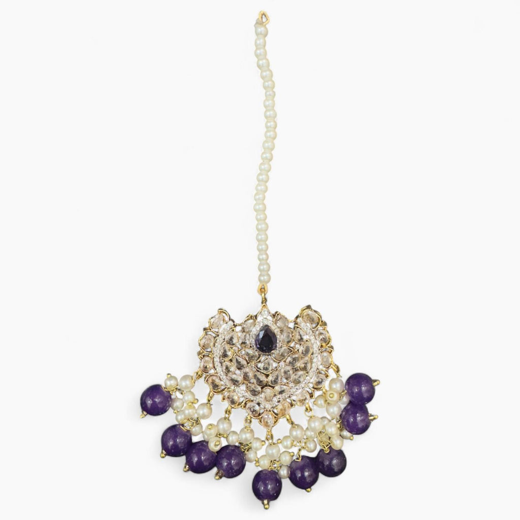 Elegant Traditional Jewellery Set with Gold Plating