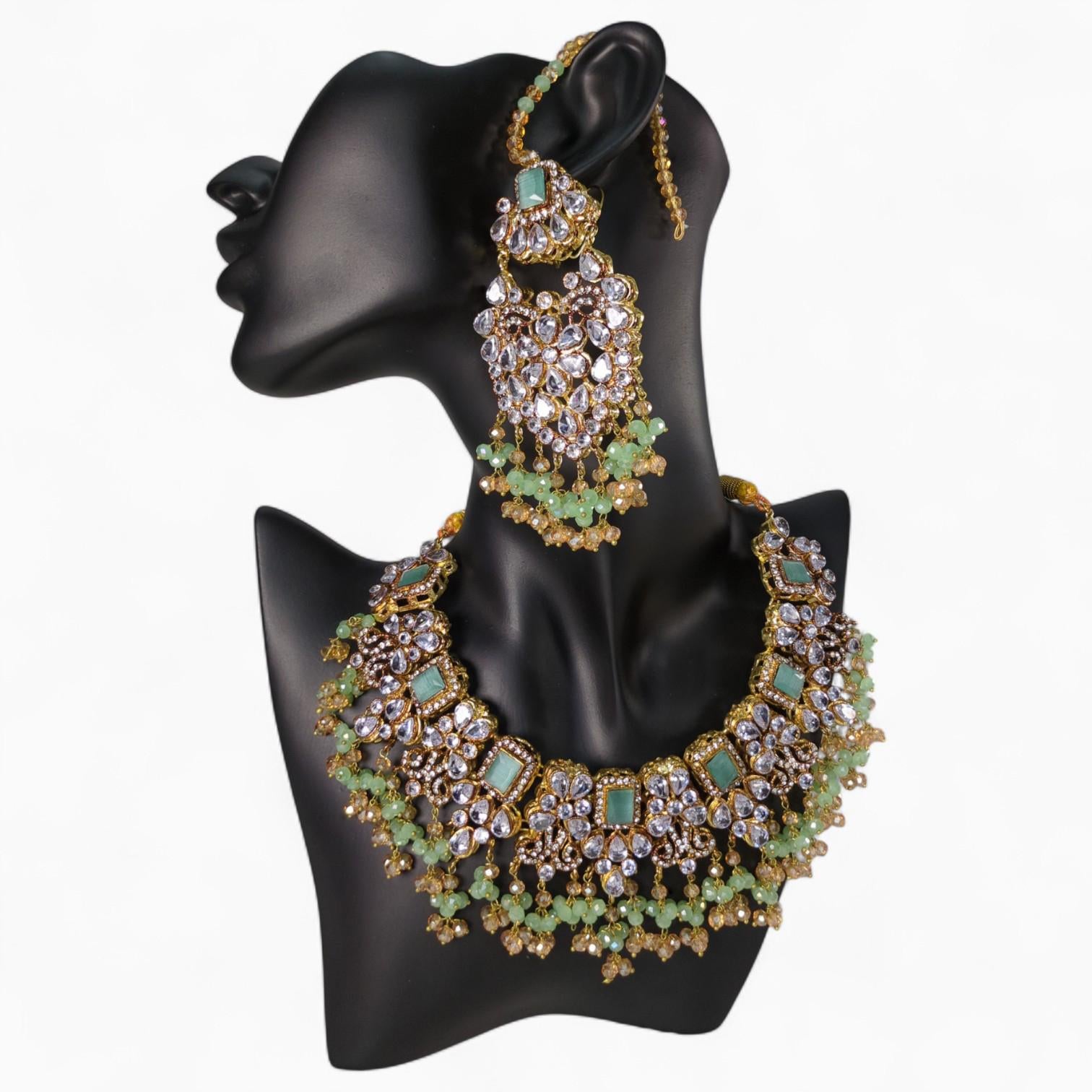 Tradionals Jewllery Set Handmade with Gold Plating