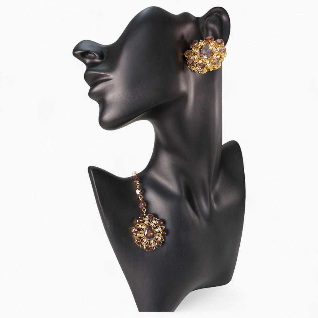 Handmade Earrings and Bindi