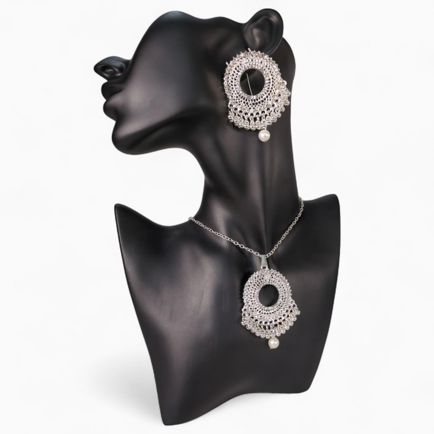 Necklace and Earrings Set in Various Colours