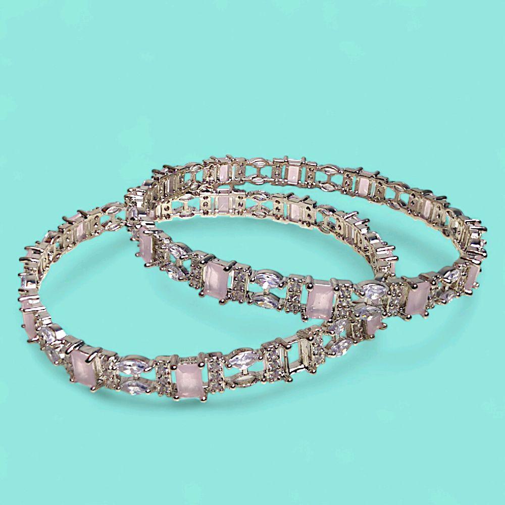 Zirconium Made Bangles | Multiple Colours