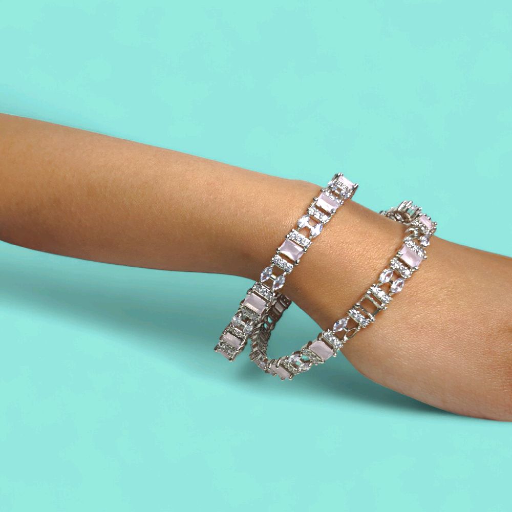 Zirconium Made Bangles | Multiple Colours