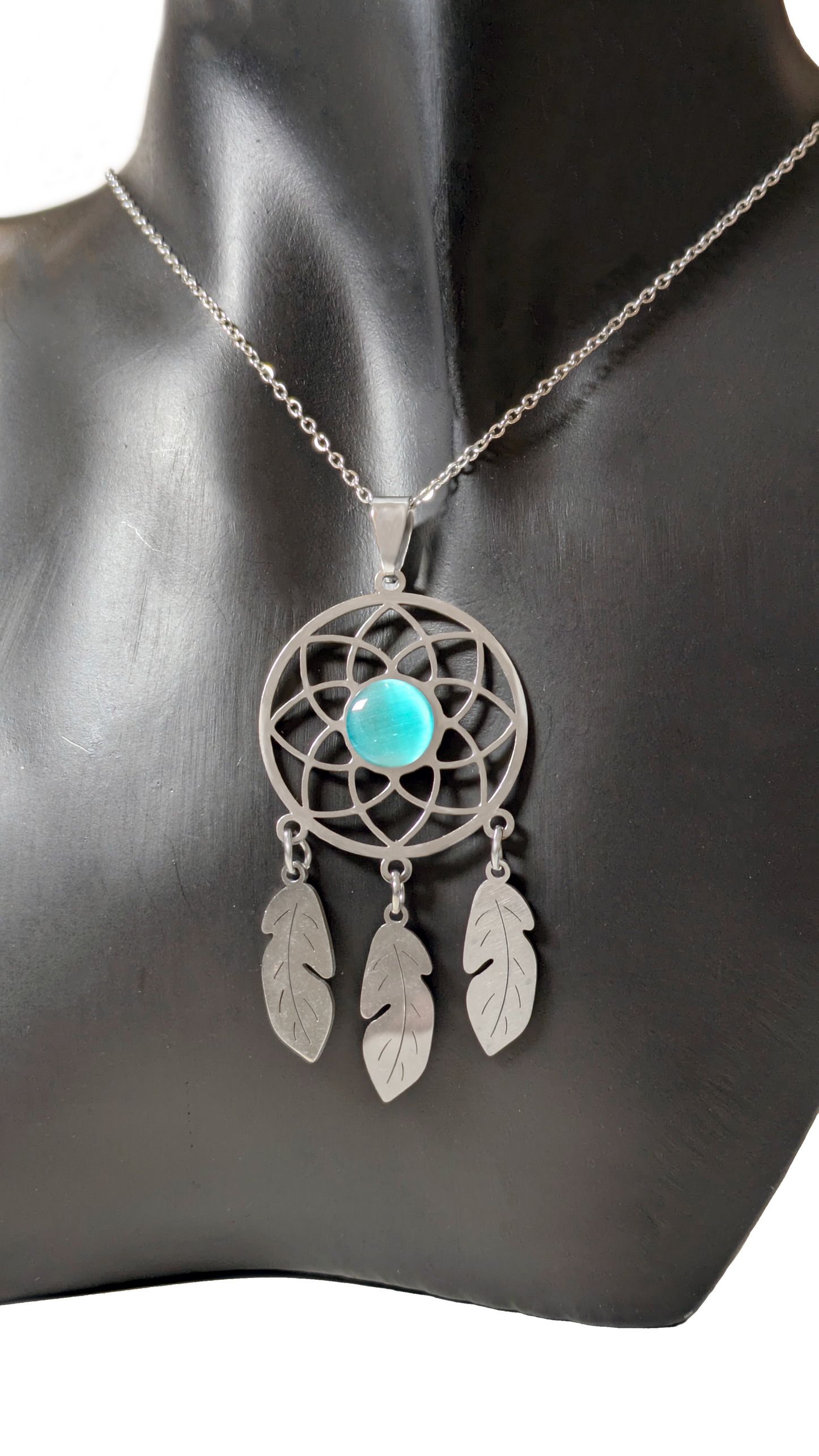 Luna Spirit Dreamcatcher Necklace