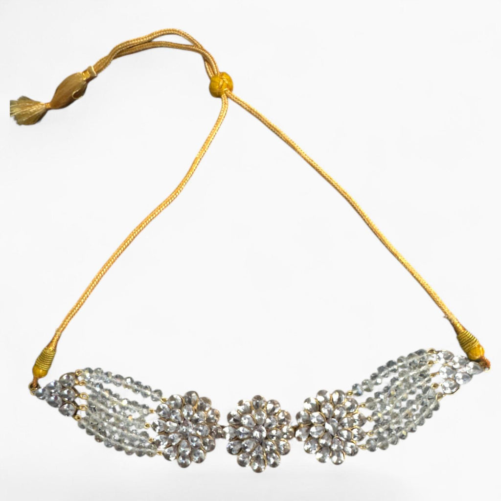 White & Golden Jewellery Set