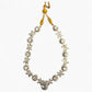 Jewellery Set with Gold Plated Necklace & Matching Earrings