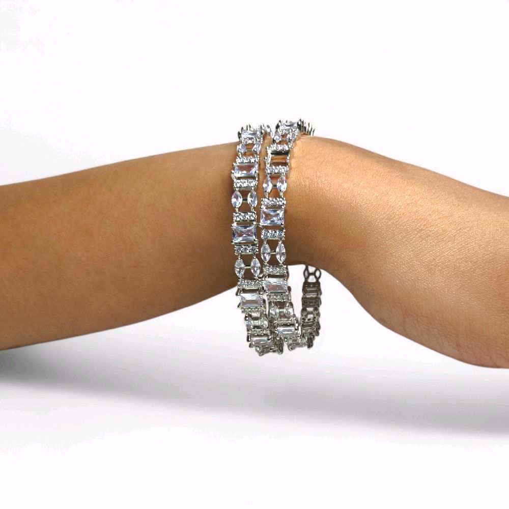 Zirconium Made Bangles | Multiple Colours