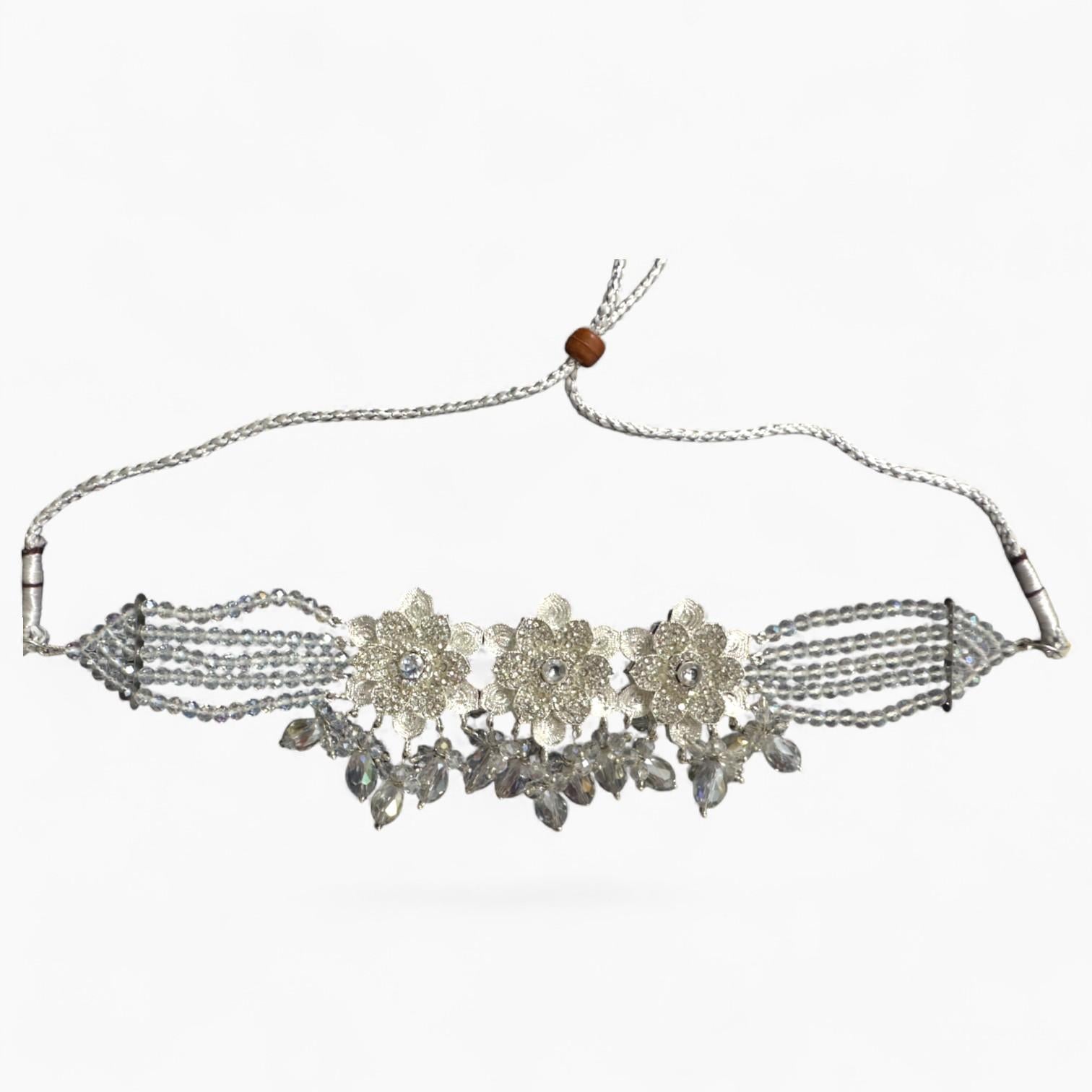 3D Jewellery Set in Golden & Silver Colours